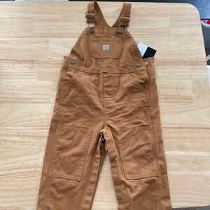 Baby toddler carhartt overalls size 24months
